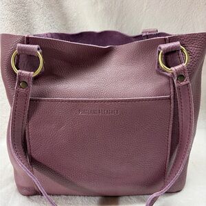 Portland Leather Market Tote in Kyoto